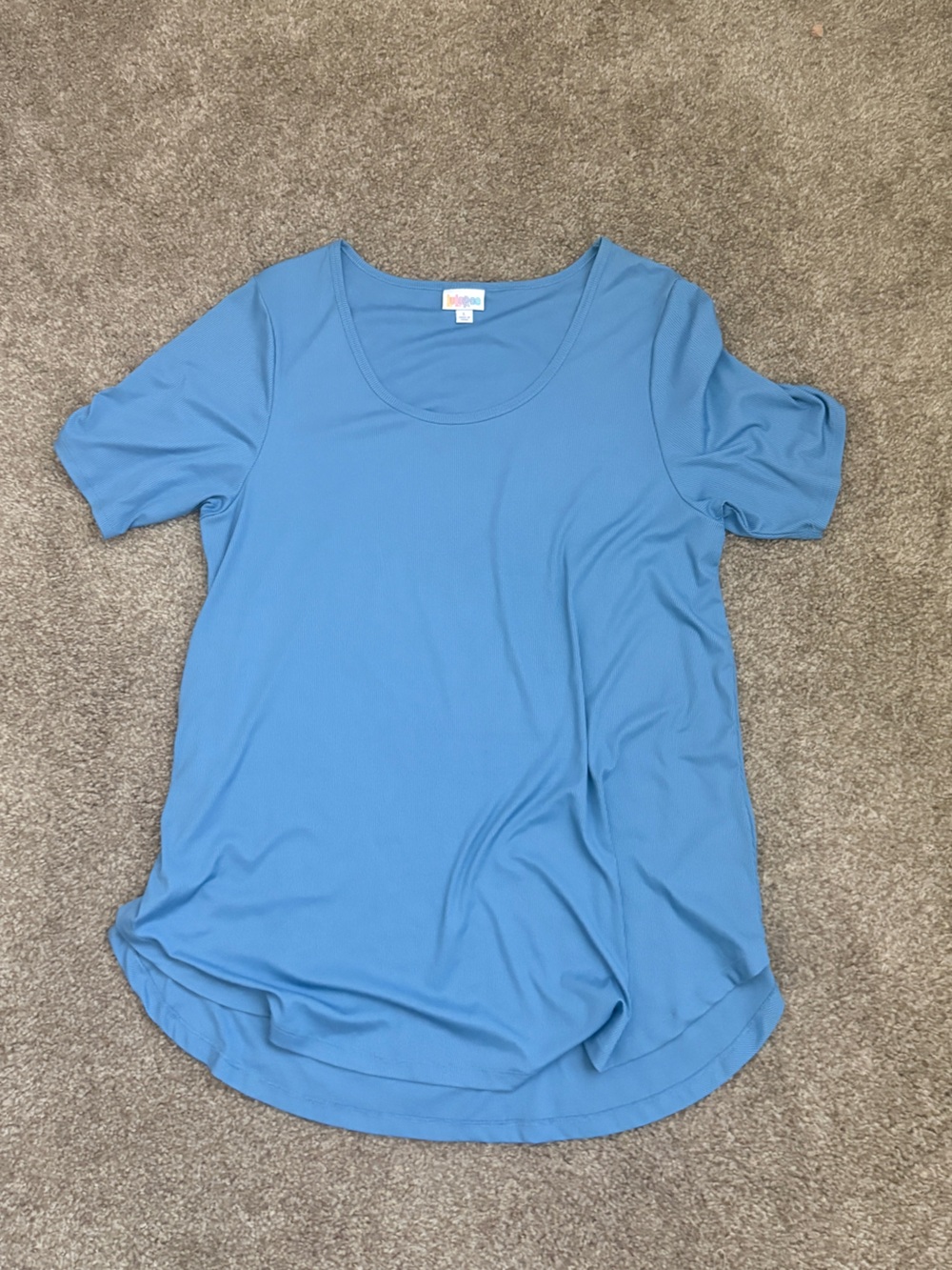 LuLaRoe Ribbed Morgan Tee